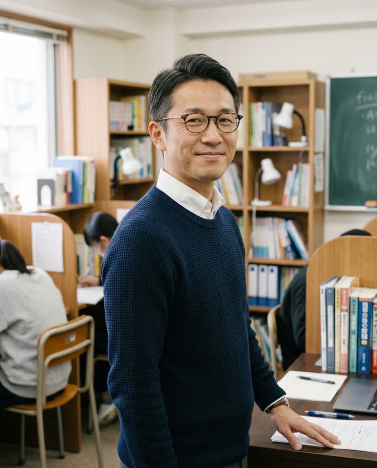 教室長の高梨誠
